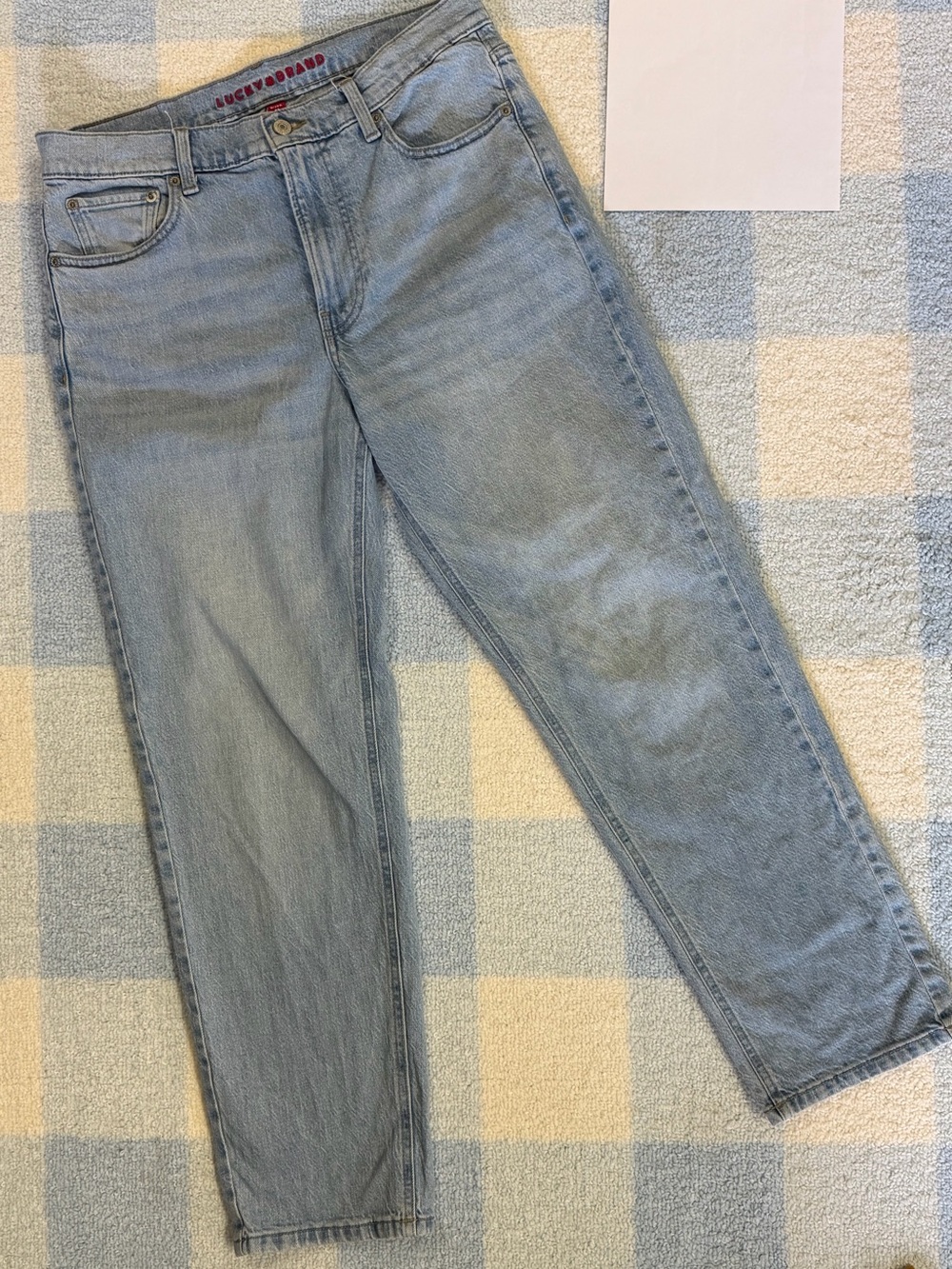 Lucky Brand Light Blue Relaxed Jeans - Classic Straight Fit